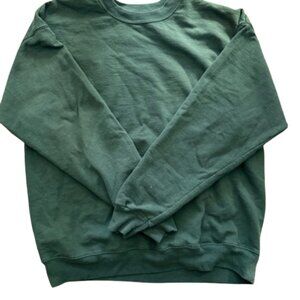 Hanes Deep Green Crewneck Sweater